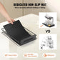 2-tier Pull out Under Sink Cabinet Organizer Black Metal