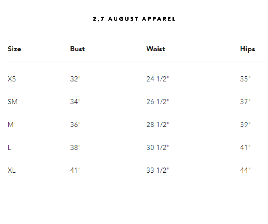 2.7 August Apparel - ROSE BUD DRESS