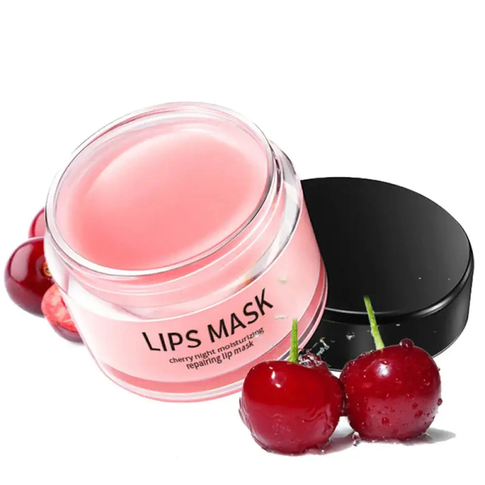 Cherry Moisturizing Night Lip Mask with Repairing Formula