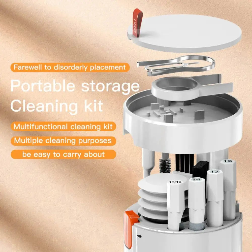 20-in-1 Universal Electronics and Keyboard Cleaning Kit