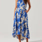 Astr - Sarina Linen-blend Maxi Dress