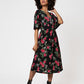 Vestido Zoe In Ruby Rose Preto Leota Feminino