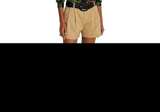 Blusa de amarrar LAUREN Ralph Lauren Floral Charmeuse Multi