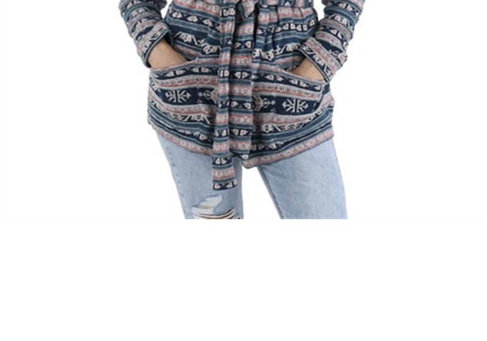 Lauren Ralph Lauren Cardigan Feminino com Amarração Frontal e Suéter Multi Tamanho GG