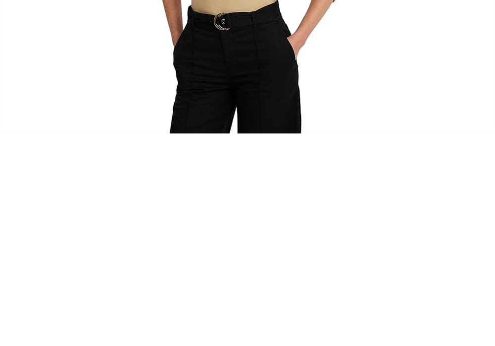 Camiseta Henley de algodão elástico com manga bufante LAUREN Ralph Lauren