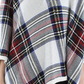 Poncho feminino Lauren Ralph Lauren xadrez em mistura de lã multicolorido