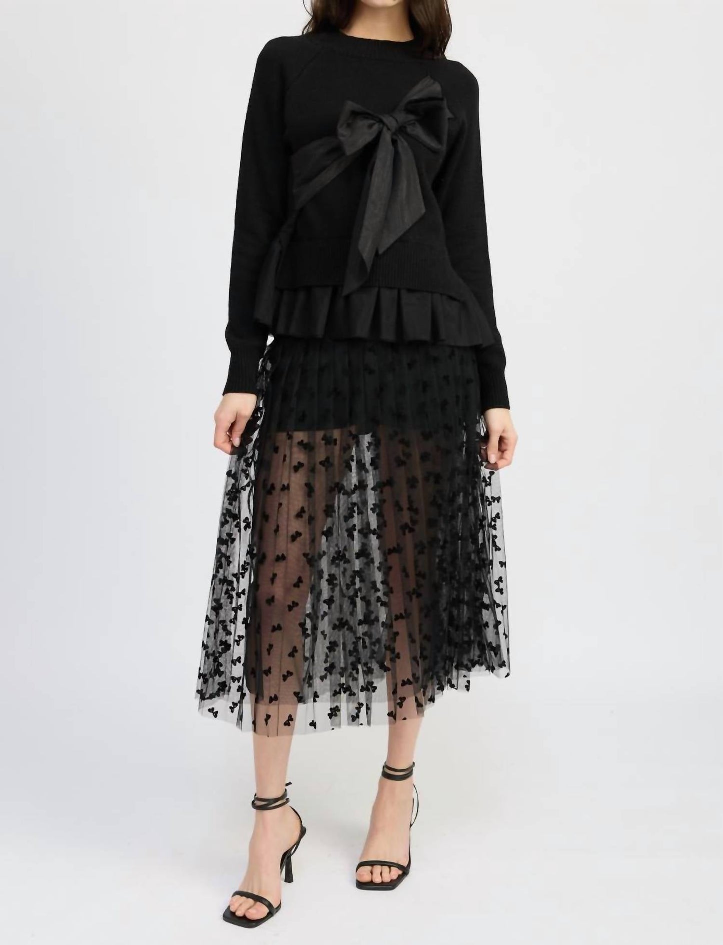 En Saison - Casey Bow Sweater