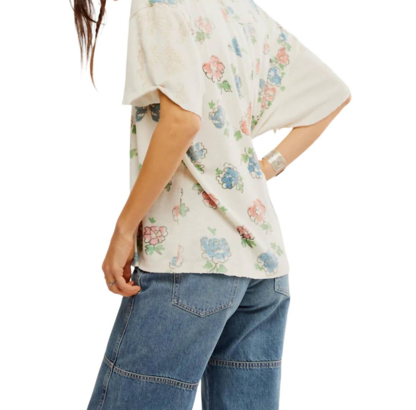 Free People - Nina Boheme Printed Tee