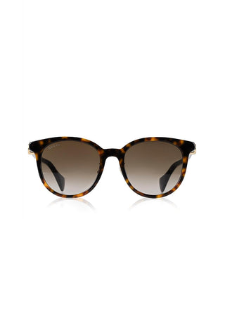 Gucci - Óculos de sol femininos de corrida estilo olho de gato em acetato