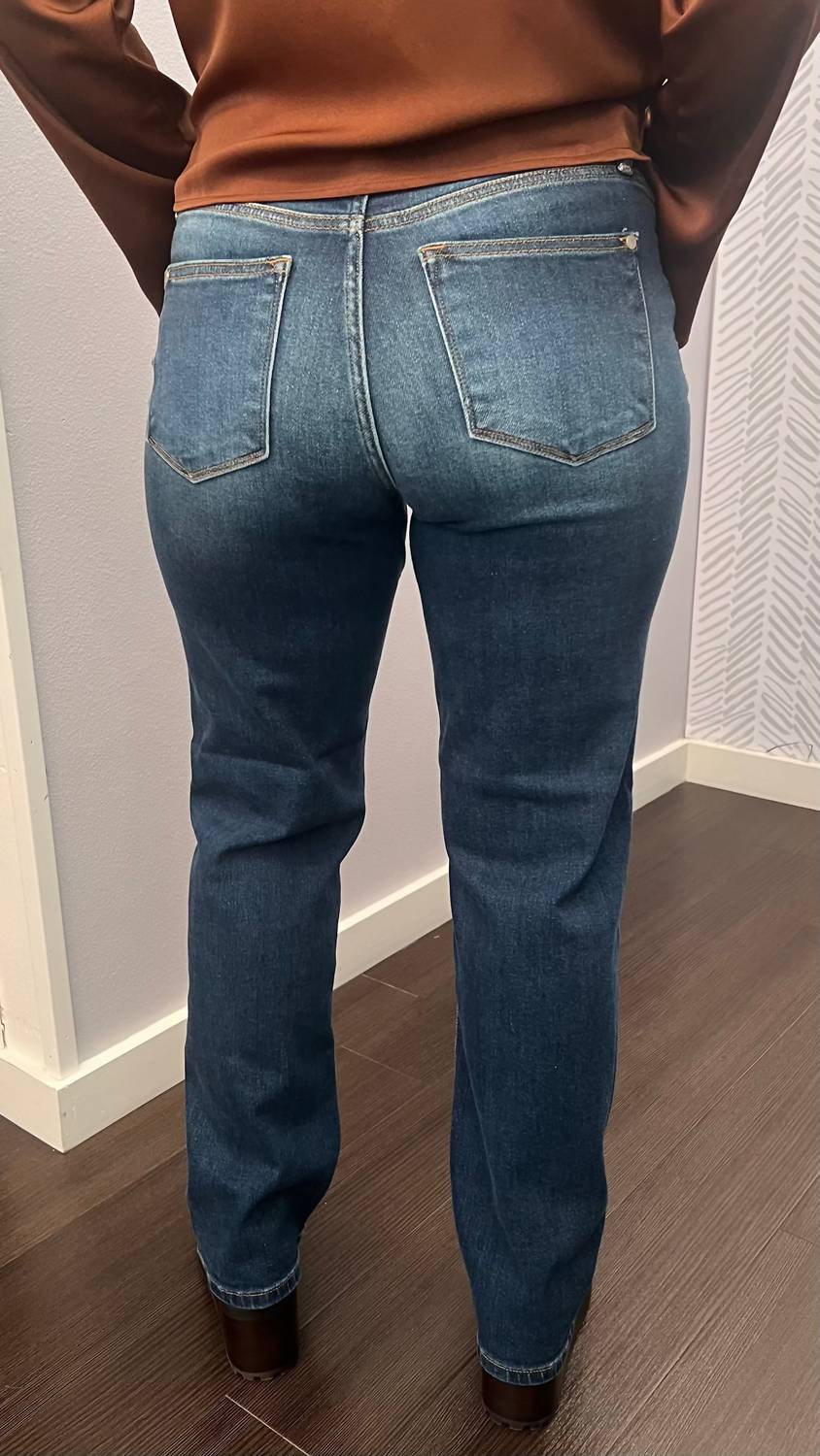 Judy Blue - Perfectly Balanced High Rise Straight Jeans