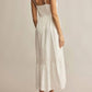 Z Supply - Citadelle Embroidered Linen Maxi Dress