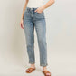 Judy Blue - High Waist Double Roll Cuff Boyfriend Jeans