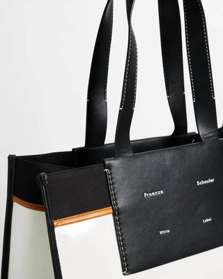 Proenza Schouler White Label - Bolsa tote feminina Morris Xl de lona revestida