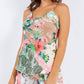 Paparazzi - Charmeuse Satin Print Camisole