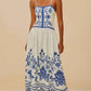 Farm Rio - Shell Garden Midi Dress