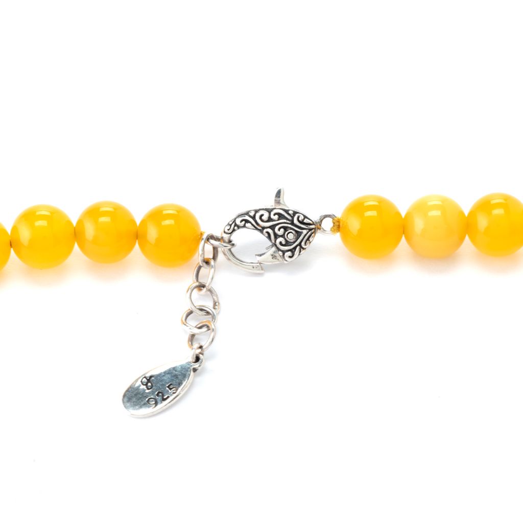 Colar Artisan Silver de Samuel B. Choice of Gem Bead 18"+1"