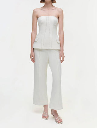 Simkhai - Sully Wide Leg Cropped Pant