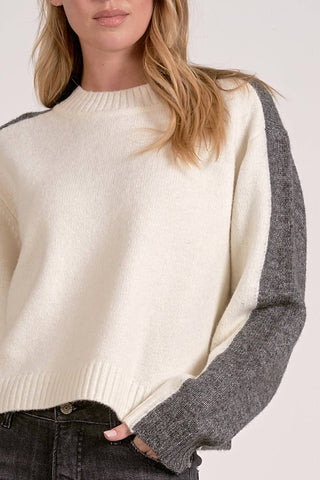 Elan - Marla Color Block Sweater