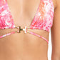 Steffany Milano - Printed Swimsuit With Hardware Set