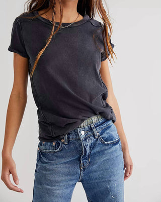 Free People - Camiseta de manga curta Wild