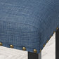Eleanor Upholstered Dining Chairs with Nailhead Trim - Set of 2