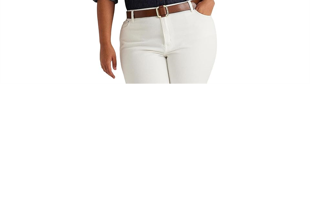 Camisa jeans plus size LAUREN Ralph Lauren azul tamanho 2X
