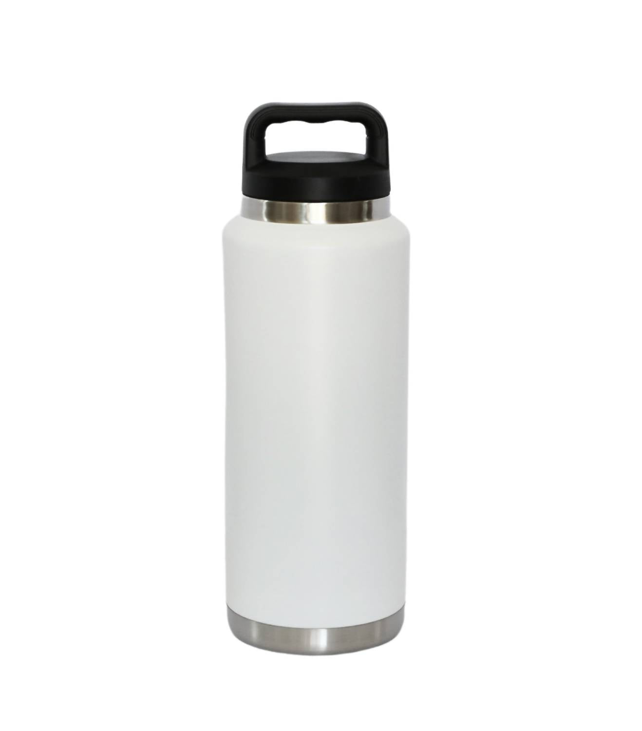 Creative Gifts International - Stainless Steel Twist-Off Cap Water Bottle