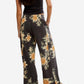 Free People - Days End Printed Linen Pull On Pants