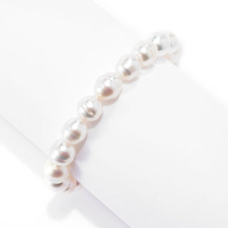 Pulseira elástica de pérolas cultivadas do Mar do Sul, escolha da Imperial Pearl