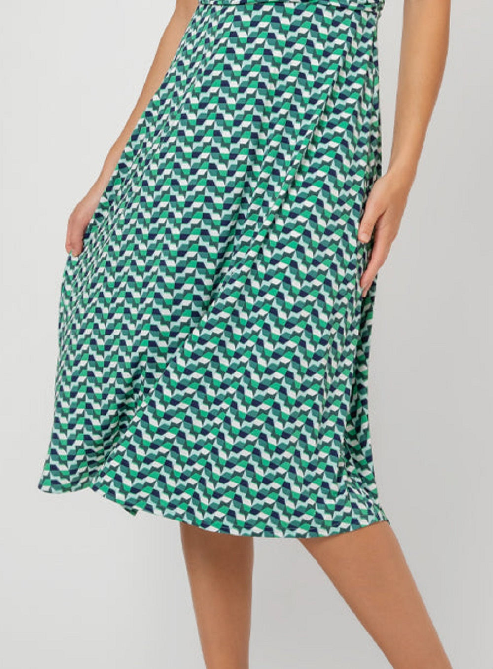 Vestido Amiya Feminino Leota Verde Tamanho Grande