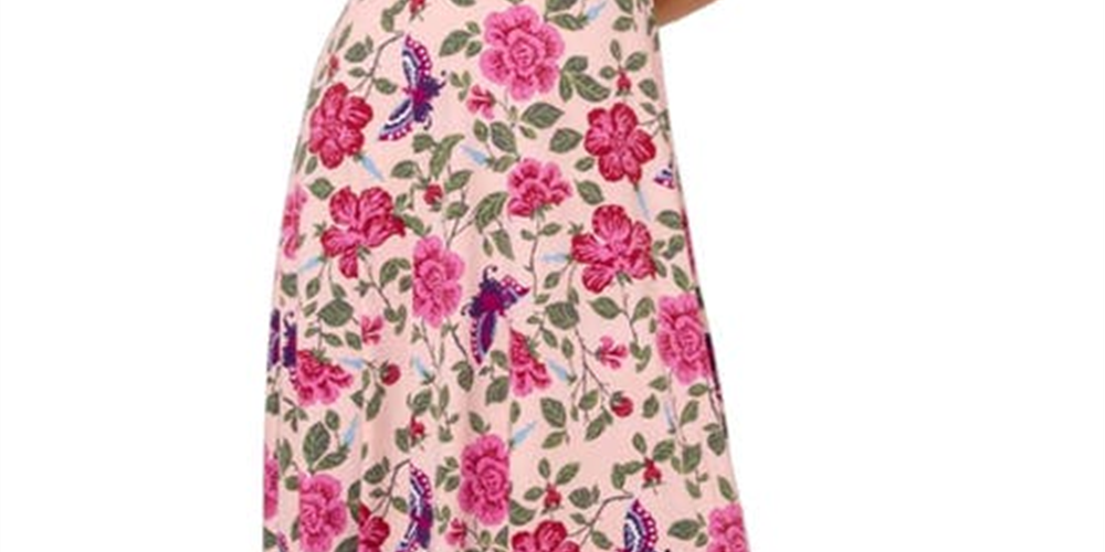 Vestido envelope midi perfeito Amiya da Leota para mulheres, rosa