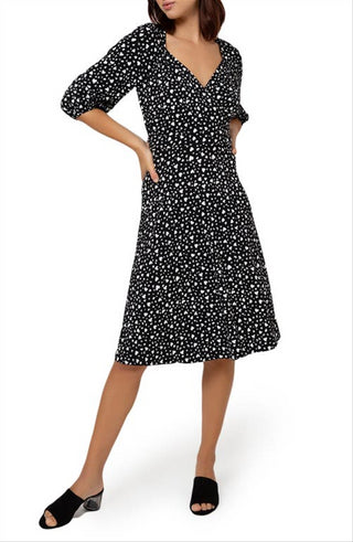 Vestido Sweetheart Feminino Leota Preto Tamanho Médio