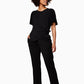 Leota Abby Essential Jersey Top Preto Feminino
