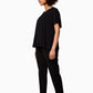 Leota Abby Essential Jersey Top Preto Feminino