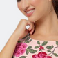 Vestido Giselle Leota Feminino Flutter Pearl Blush Lord &amp; Taylor Rosa Tamanho M