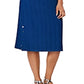 Vestido Hilary Feminino Leota Azul Tamanho Grande