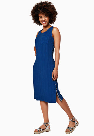 Vestido Hilary Azul Leota Feminino