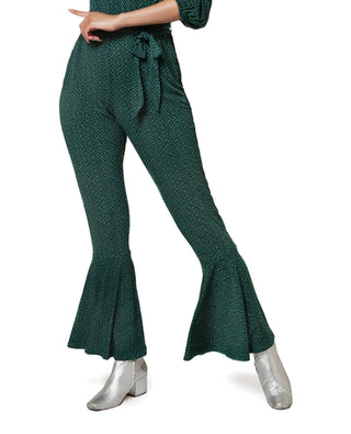 Macacão Leota Feminino Gabby Geo Print Verde