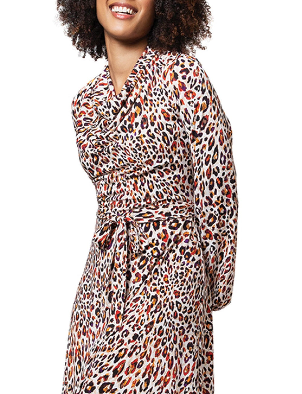 Vestido Leota Feminino Mallory Marrom Tamanho Pequeno