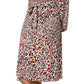 Vestido Leota Feminino Mallory Marrom Tamanho Pequeno