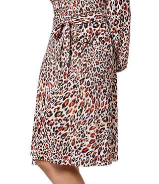 Vestido Leota Feminino Mallory Marrom Tamanho Pequeno