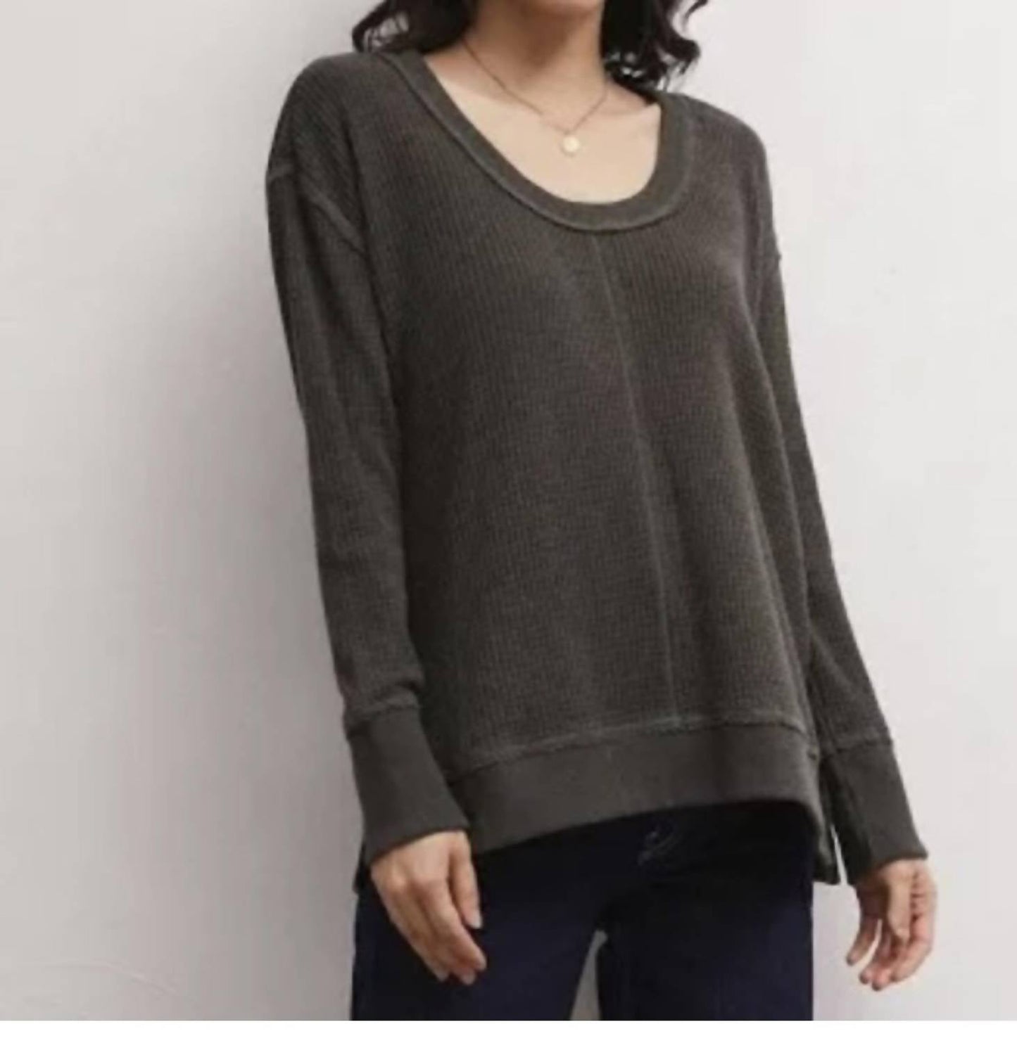 Z Supply - Willow Waffle Long Sleeve Top