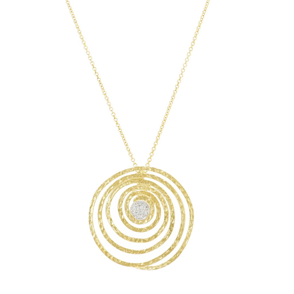 sonia-bitton-galerie-de-bijoux-14k-gold-0-06ctw-diamond-multi-row-circle-pendant