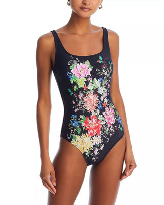 Johnny Was - Macacão Metalli Notte One Piece Tank
