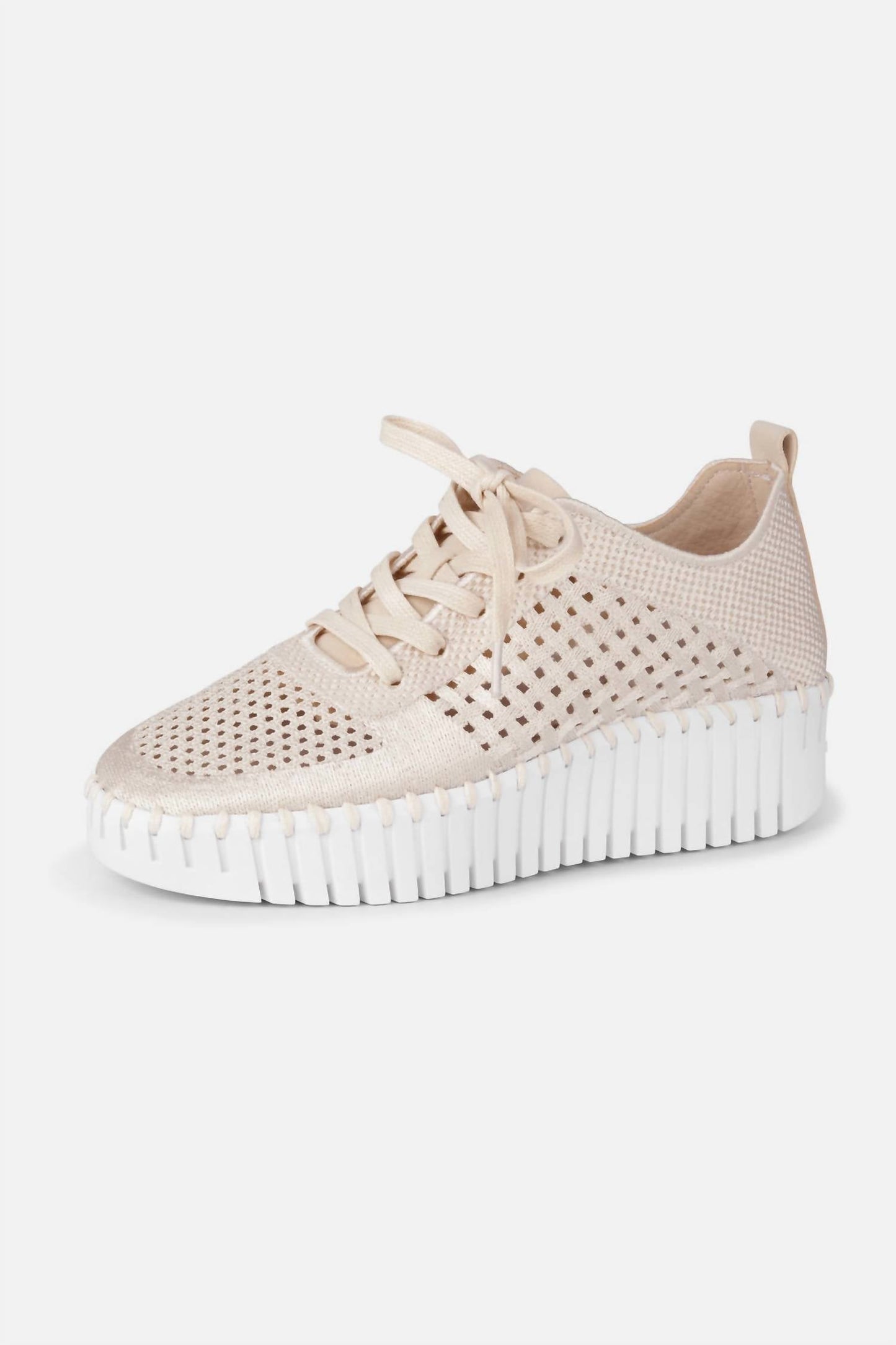 Ilse Jacobsen - Women's Tulip Embroidered Platform Sneaker