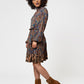 Vestido Leota Feminino Azul Oliva
