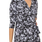 Vestido longo envelope perfeito feminino Leota, preto, tamanho pequeno