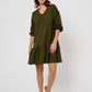Vestido Leota Feminino Luna In Kalamata Verde Tamanho Grande