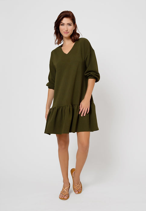 Vestido Leota Feminino Luna In Kalamata Verde Tamanho X-S