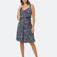 Vestido Wildflower Isla Azul Leota Feminino